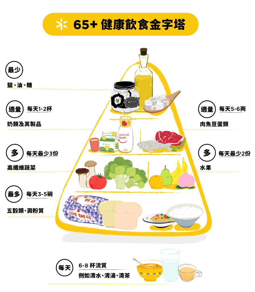 中風後飲食護理全指南!介紹中風後飲食原則、禁忌及建議搭配 2 656 %E9%A3%9F%E7%89%A9%E8%88%87%E7%87%9F%E9%A4%8A v5 pyramid 1 895x1024 1